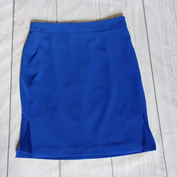 Gorgeous Dalia's Electric Blue Skirt with Elastic Waist size Large - Picture 1 of 10